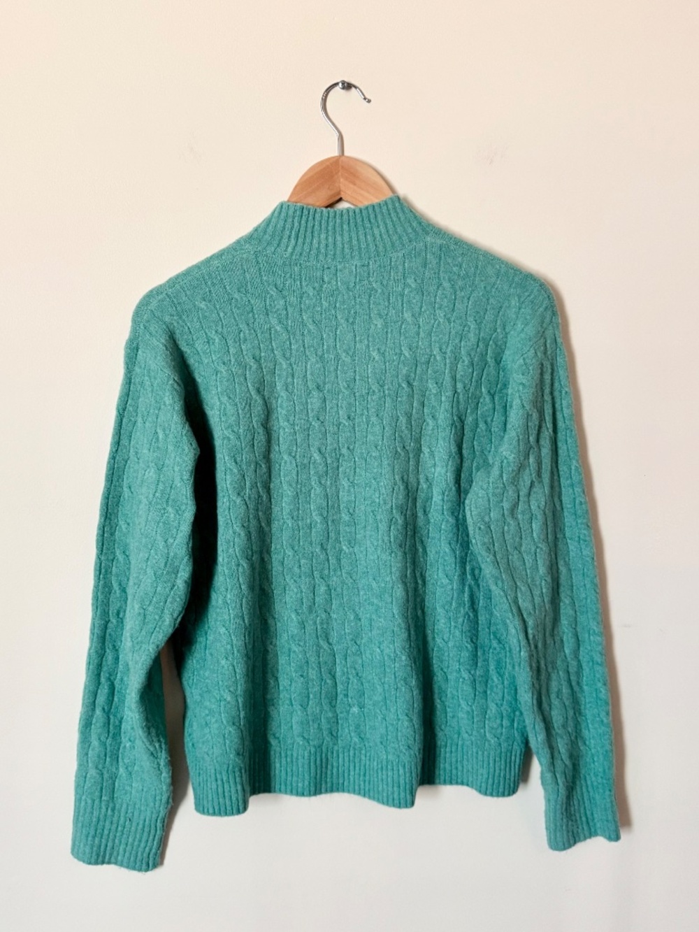 J.Crew Factory Extra Soft Cable Knit Sweaters Bundle of 2 Size M - Picture 14 of 16